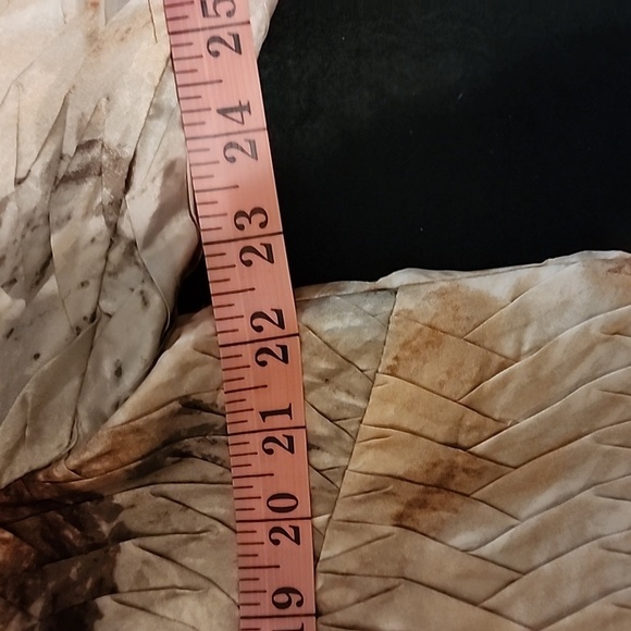 Chico’s Travelers Pleated Blush Gray Jacket sz 2 (large) - Picture 6 of 6